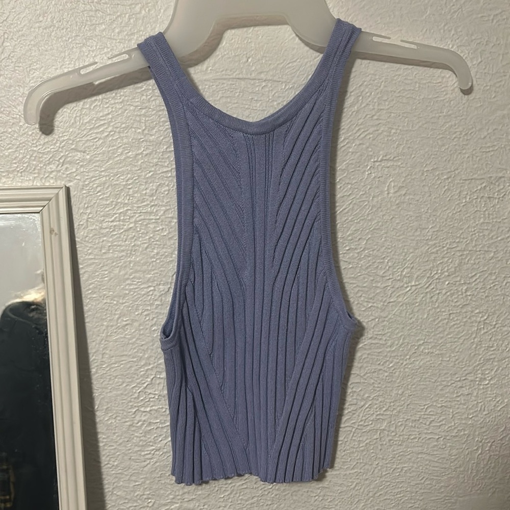 Purple Crop Top